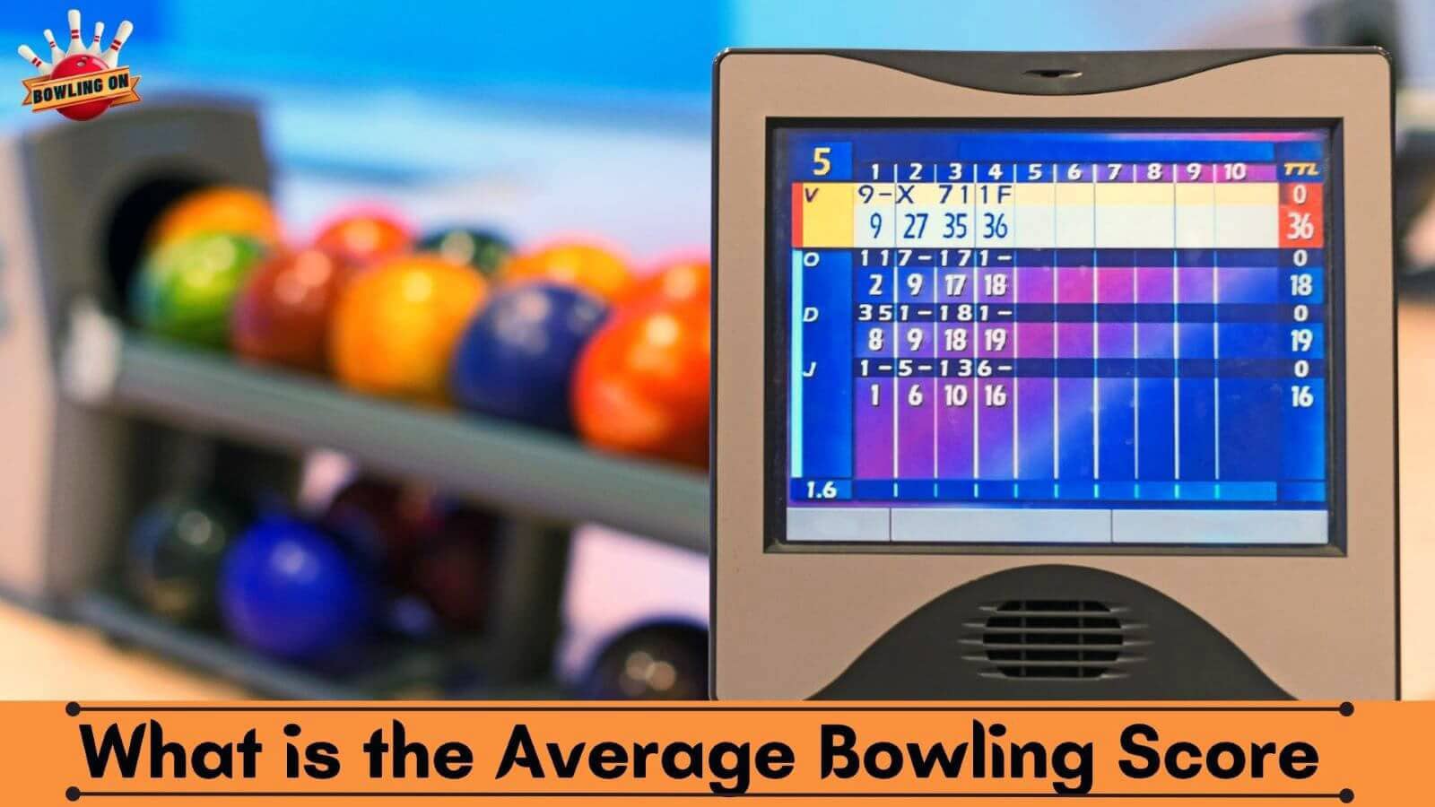 What is the Average Bowling Score