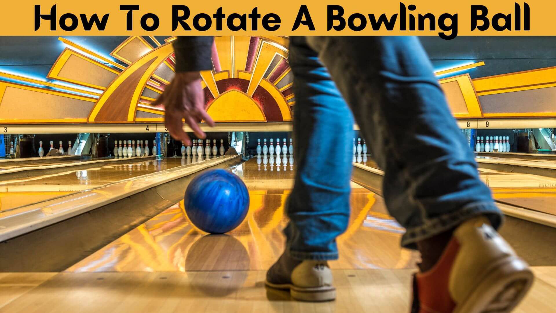 How to Rotate a Bowling Ball?